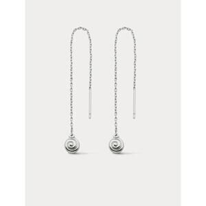 LUV AJ Shell Coil Threader Earrings NEW